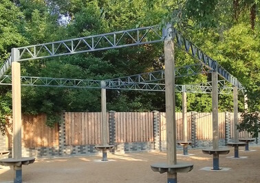 Терраса из металлоконструкций под ключ, проектирование, изготовление и монтаж от СтальСтрой-Ссн